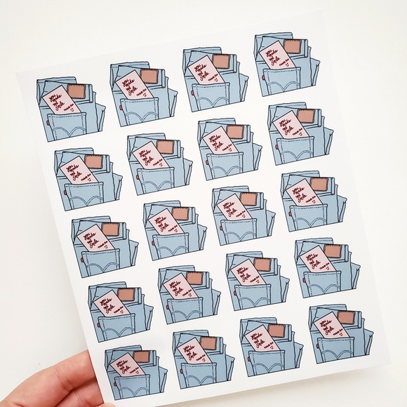 LB087 STICKERS Custom Poshmark Stickers You Make Me Smile Thank You Sticker - Picture 3 of 7